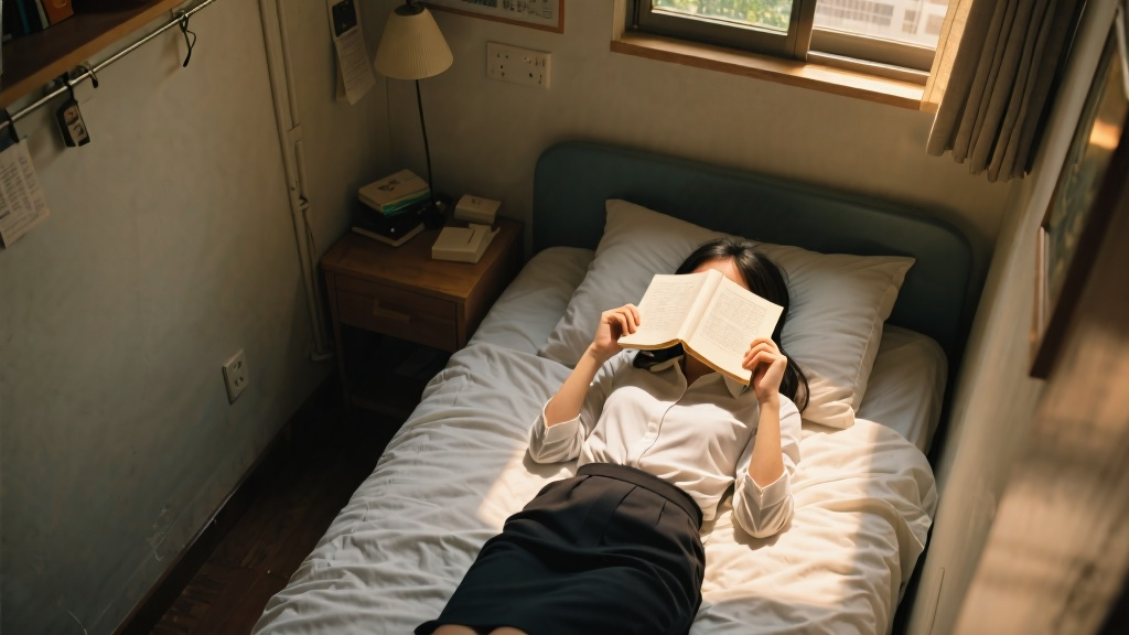 住在5平米出租屋的女孩