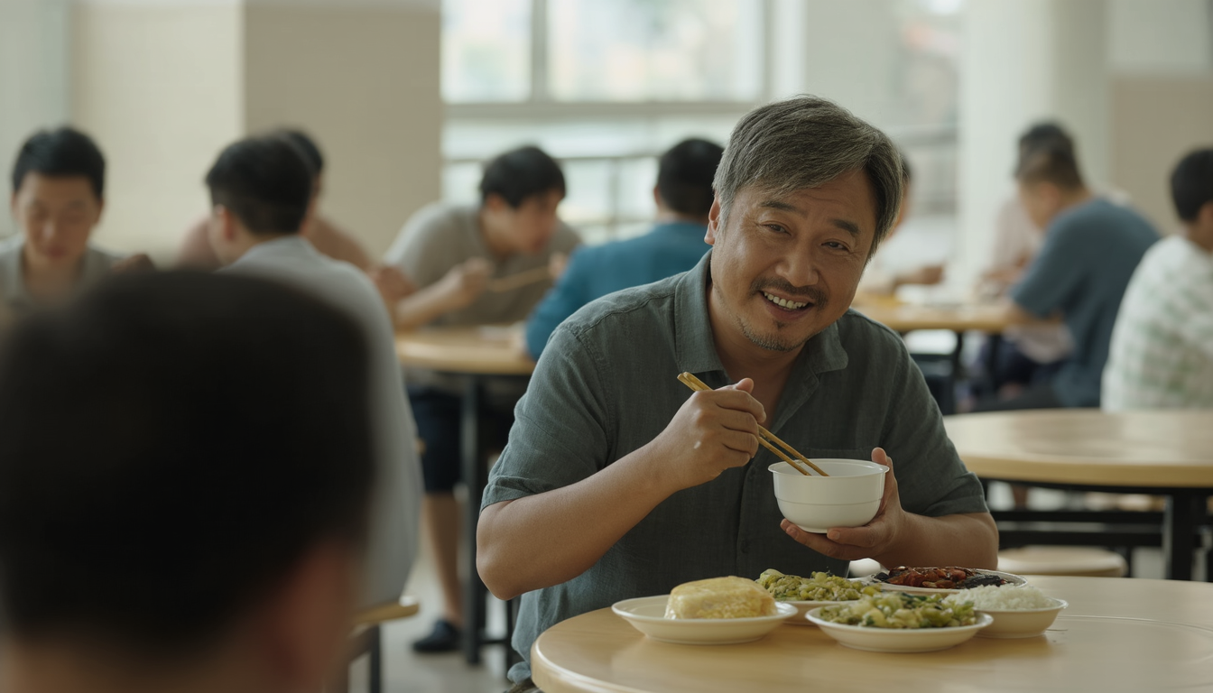 20块的社区食堂，中年男人的“精神收容所”？