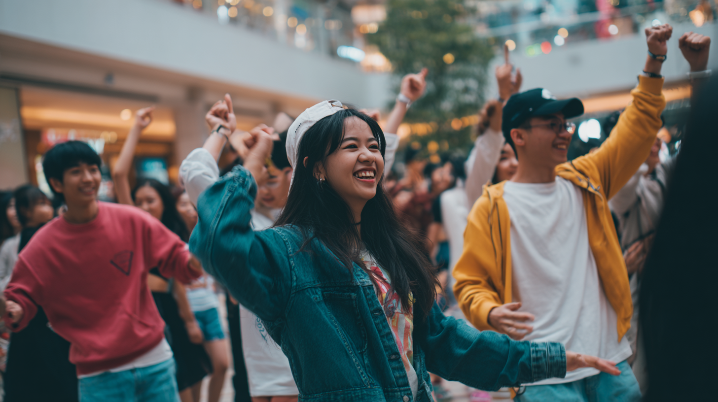 年轻人的广场舞，正在席卷各大商场