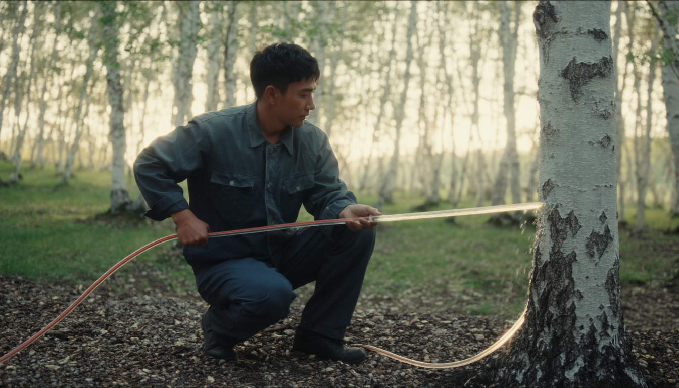 白桦树汁为何变身“液体黄金”？