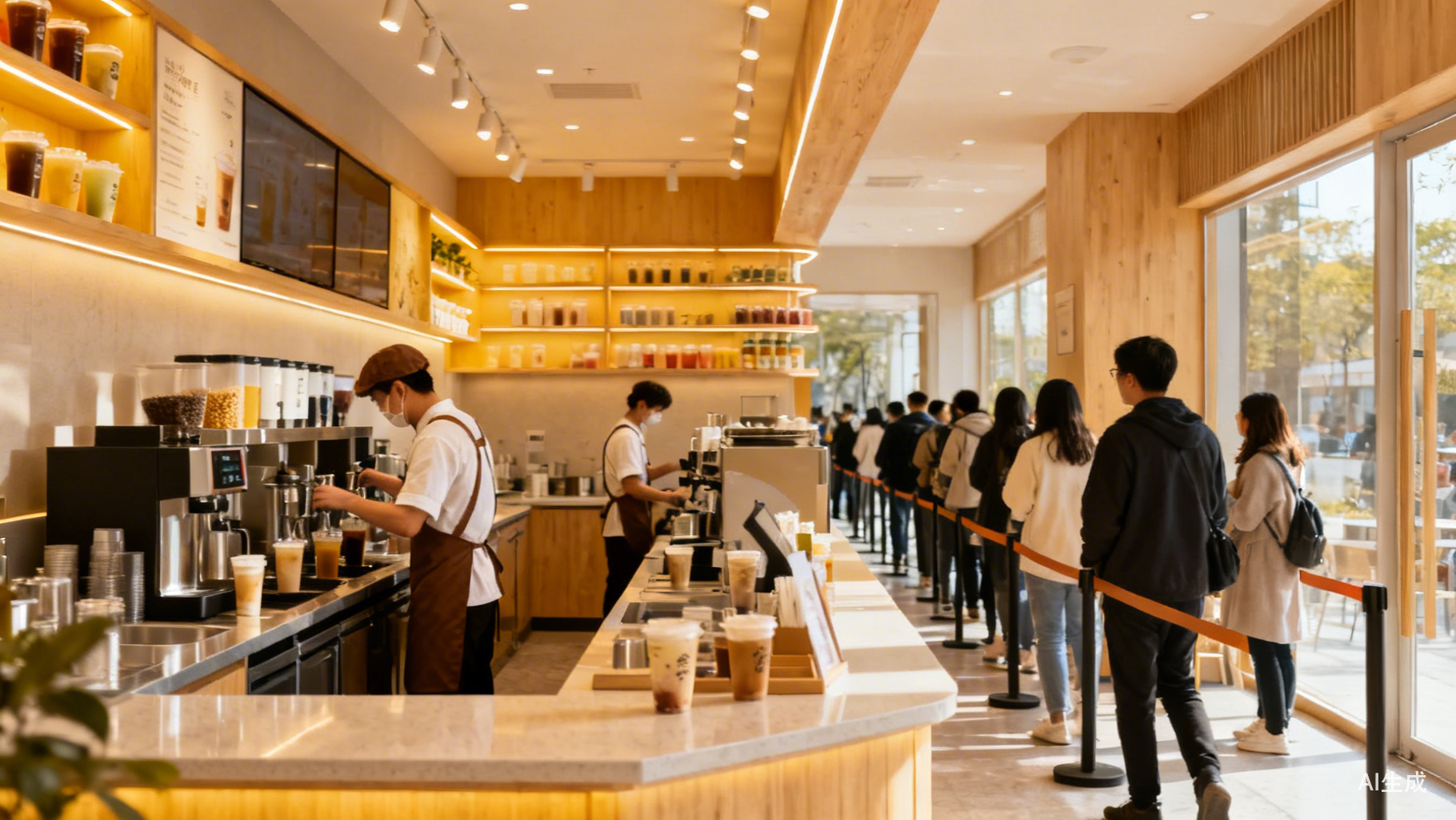 中国AI大战：奶茶店干爆单了