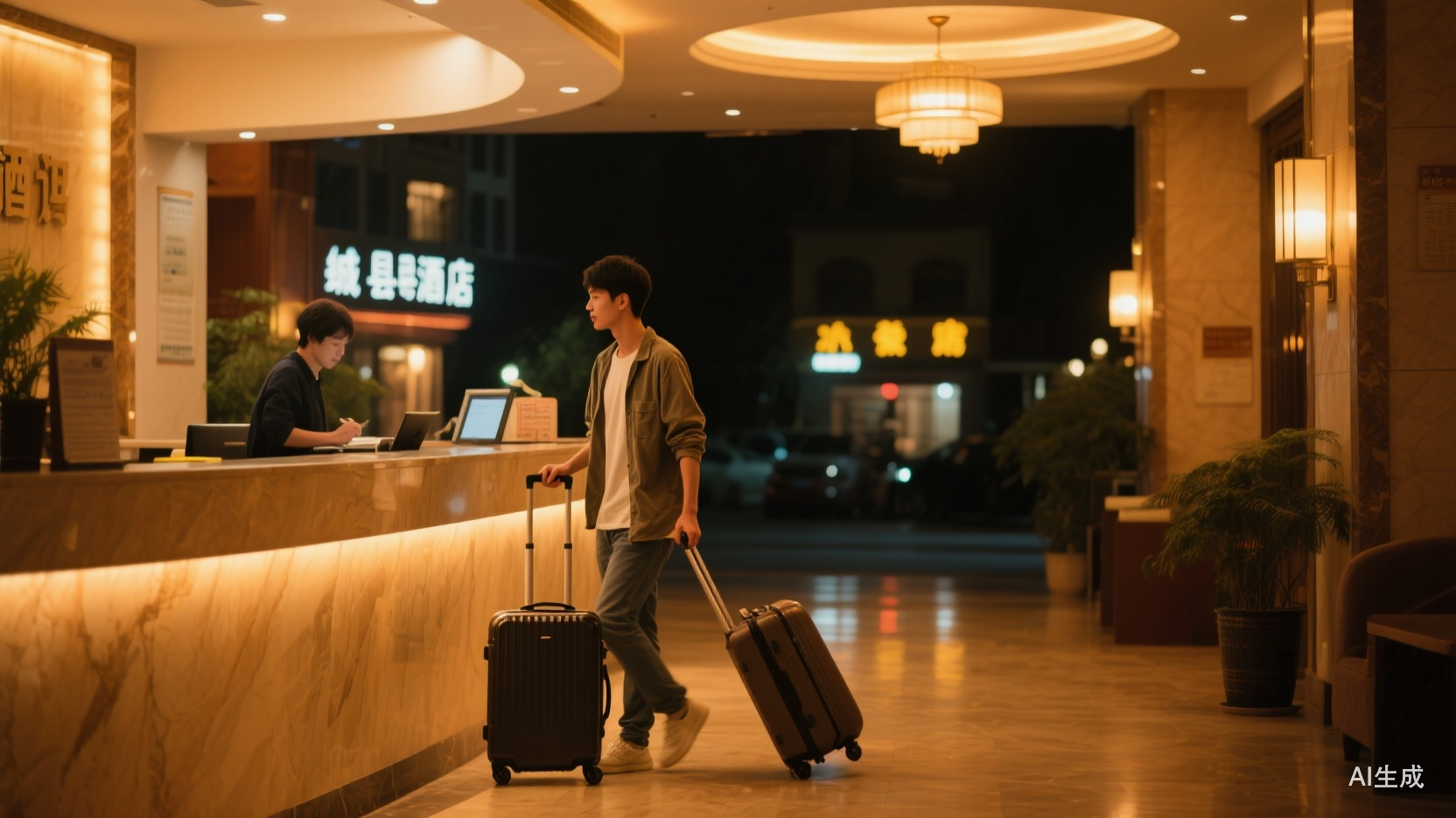 第一批春节回乡的年轻人，正在县城开房？