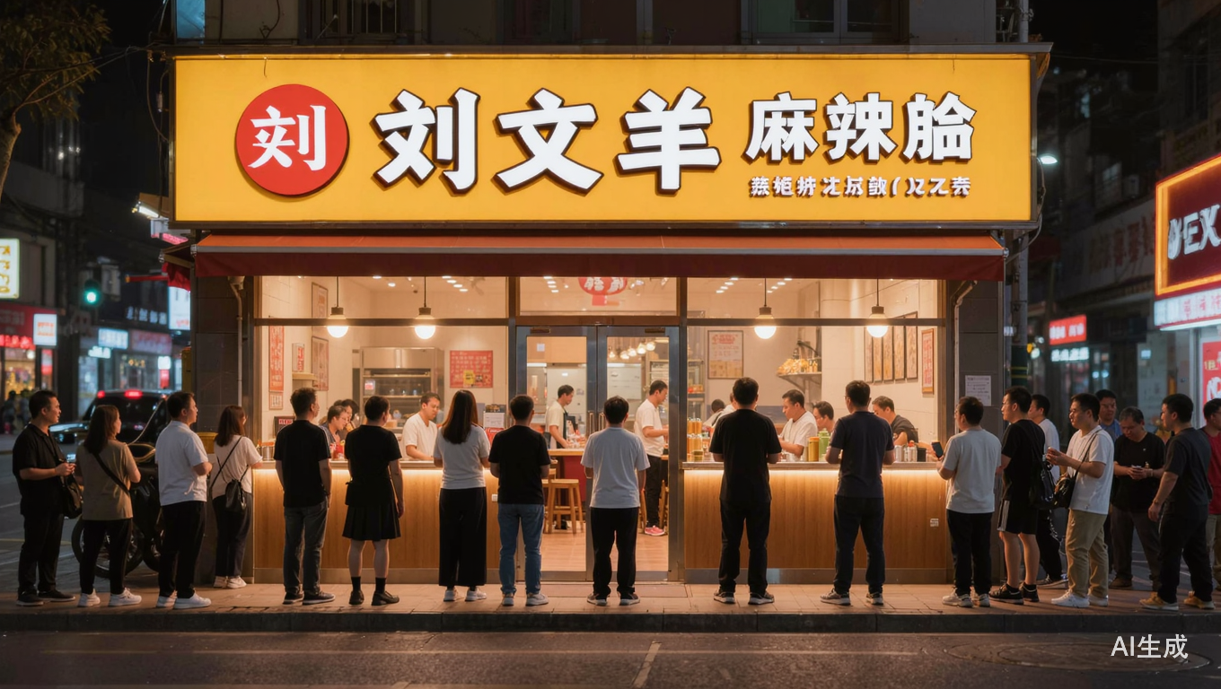 被泼天流量砸中，刘文祥麻辣烫为何“暂停加盟”？