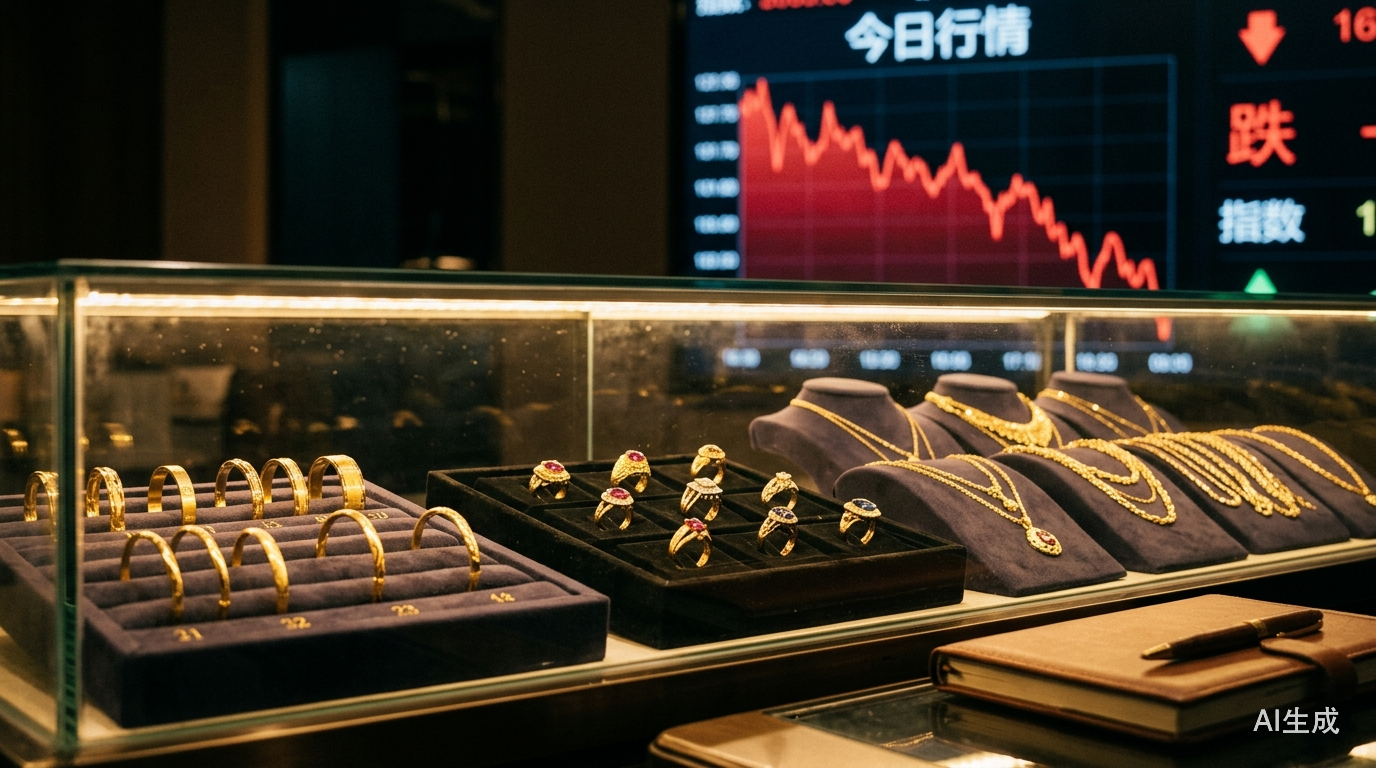 金饰克价半年跌超500元，大妈买“三金”能省2.5万，高盛主管：黄金牛市并未结束