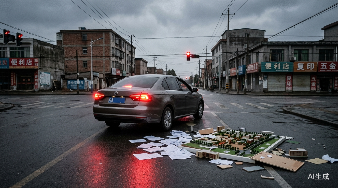 小县城，突然急刹车