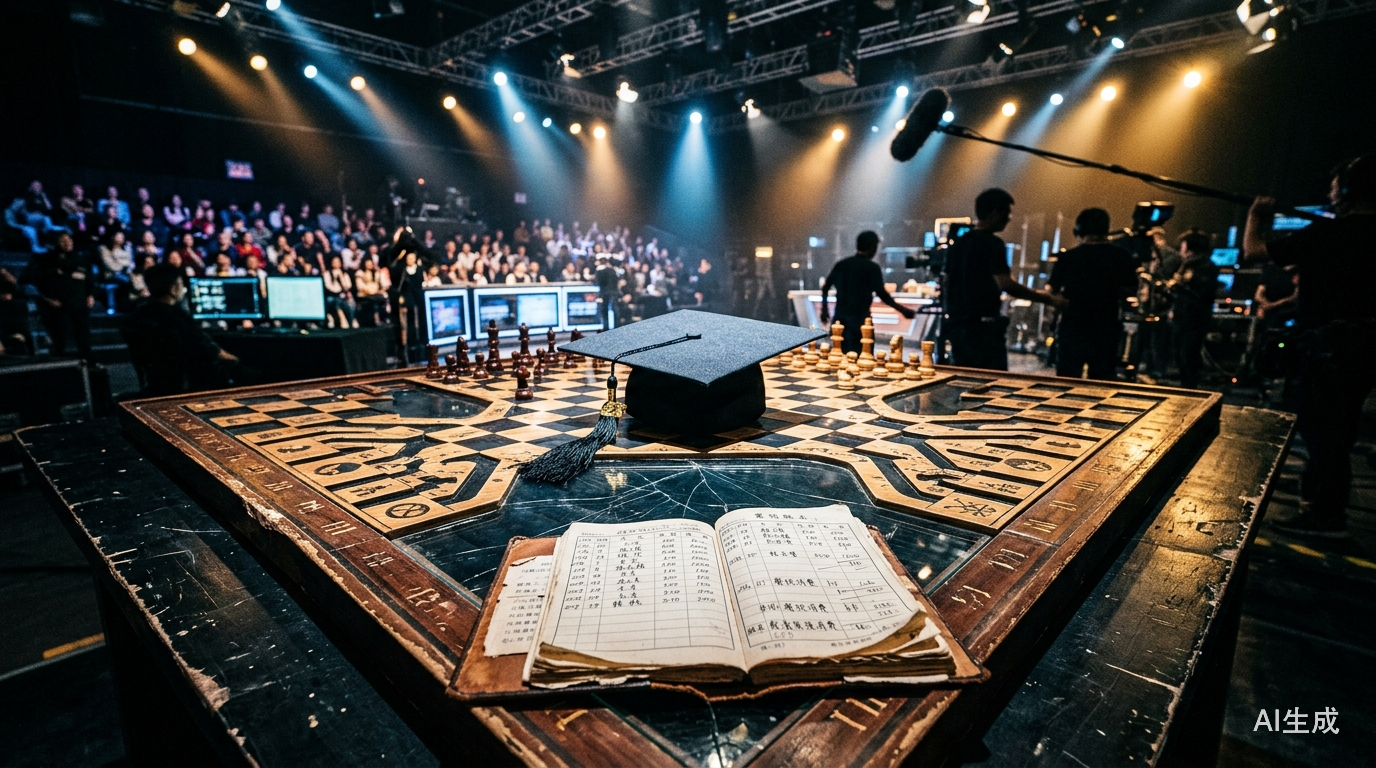 张雅琪“打卡式干活”惹争议，学霸人设从流量密码走向高风险赌局