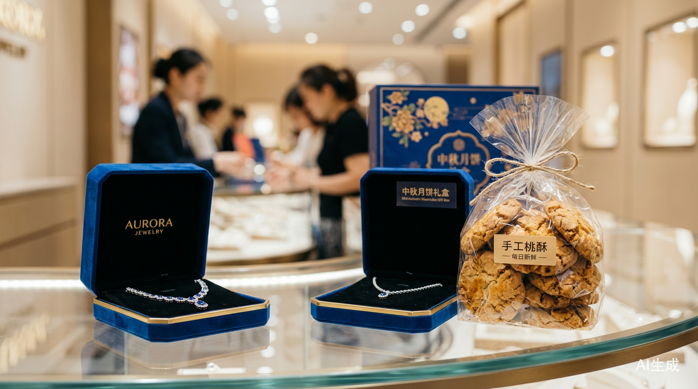 消费20万换几斤糕点，蒂芙尼被一盒月饼绊倒了？
