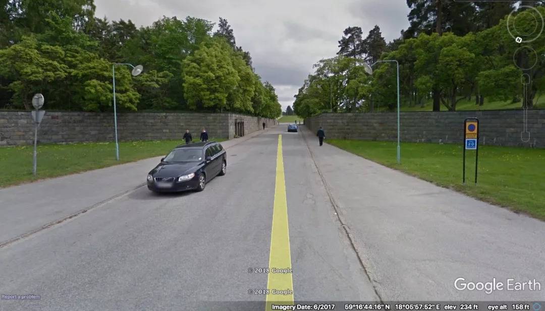 用Google Earth看瑞典旅店事件