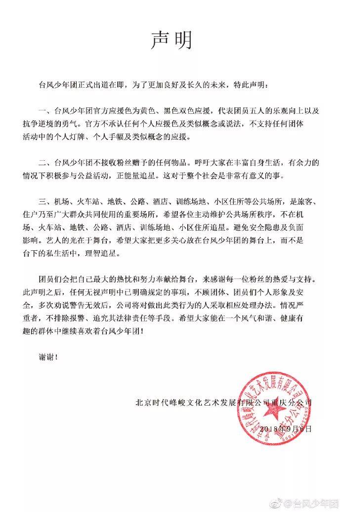 2018中国男团图鉴