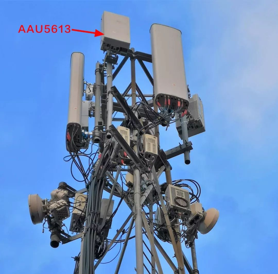 英国街头的华为5g基站