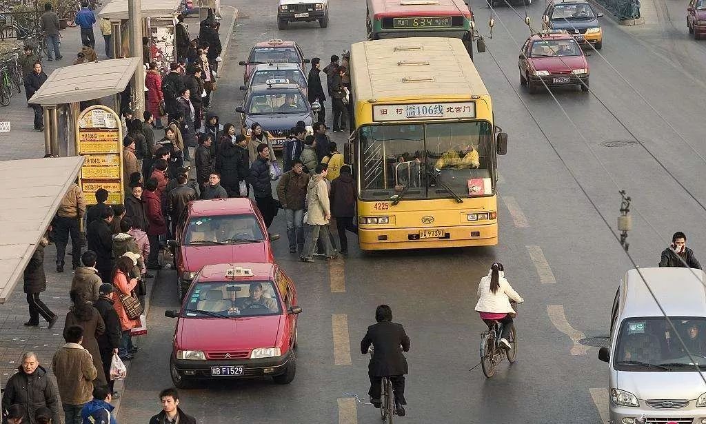 2000年的北京街景图片