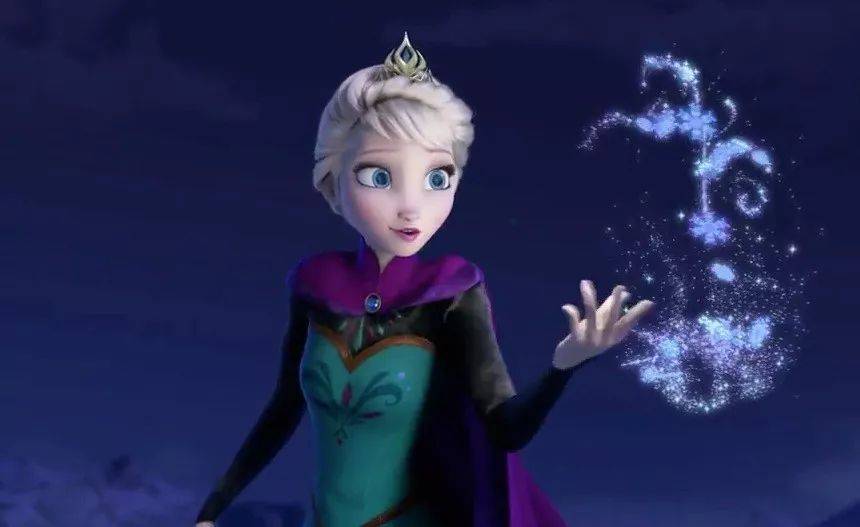 艾莎公主是怎么点水成冰的