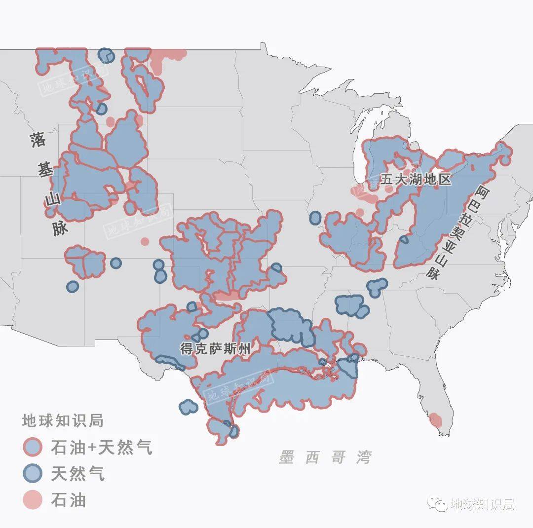 美国资源分布图高清版图片