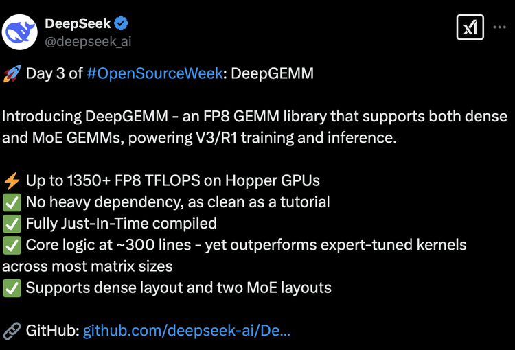 DeepSeek最新开源，比英伟达更懂如何优化英伟达？-虎嗅网