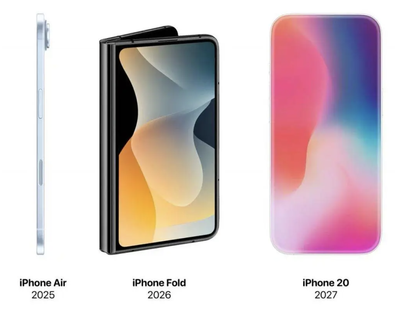 iPhone 17 Air概念图