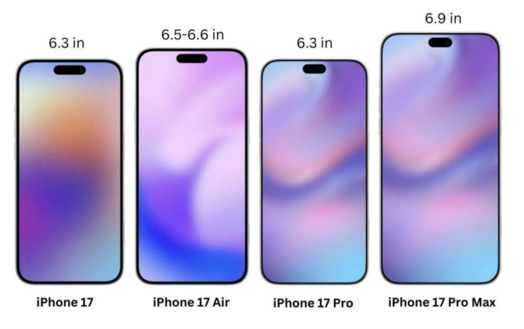 iPhone 17发布会 slogan 前方超燃 新产品 AirPods Apple Watch Apple TV 发布内容 iPhone 17 Air 厚度 5.5毫米 iPhone 17 Pro 均热板 八倍长焦_苹果17