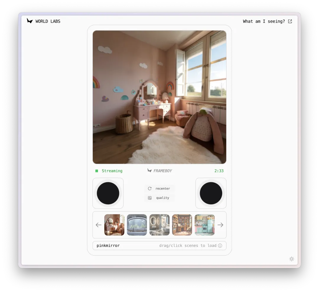 李飞飞世界模型大更新，实时生成3D世界，只要一块GPU-虎嗅网