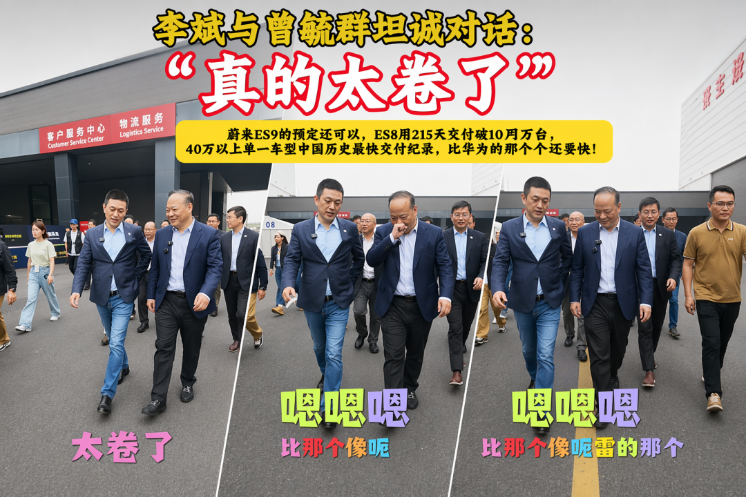 NIO ES8 Speeds Past Rivals in EV Race