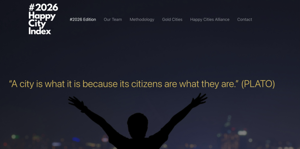 2026 Global Happy City Index: Nordic Cities Dominate