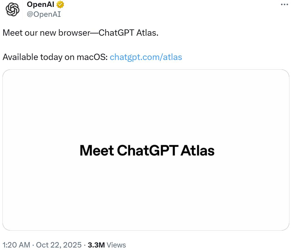 Atlas 關停,AI 瀏覽器路線終結