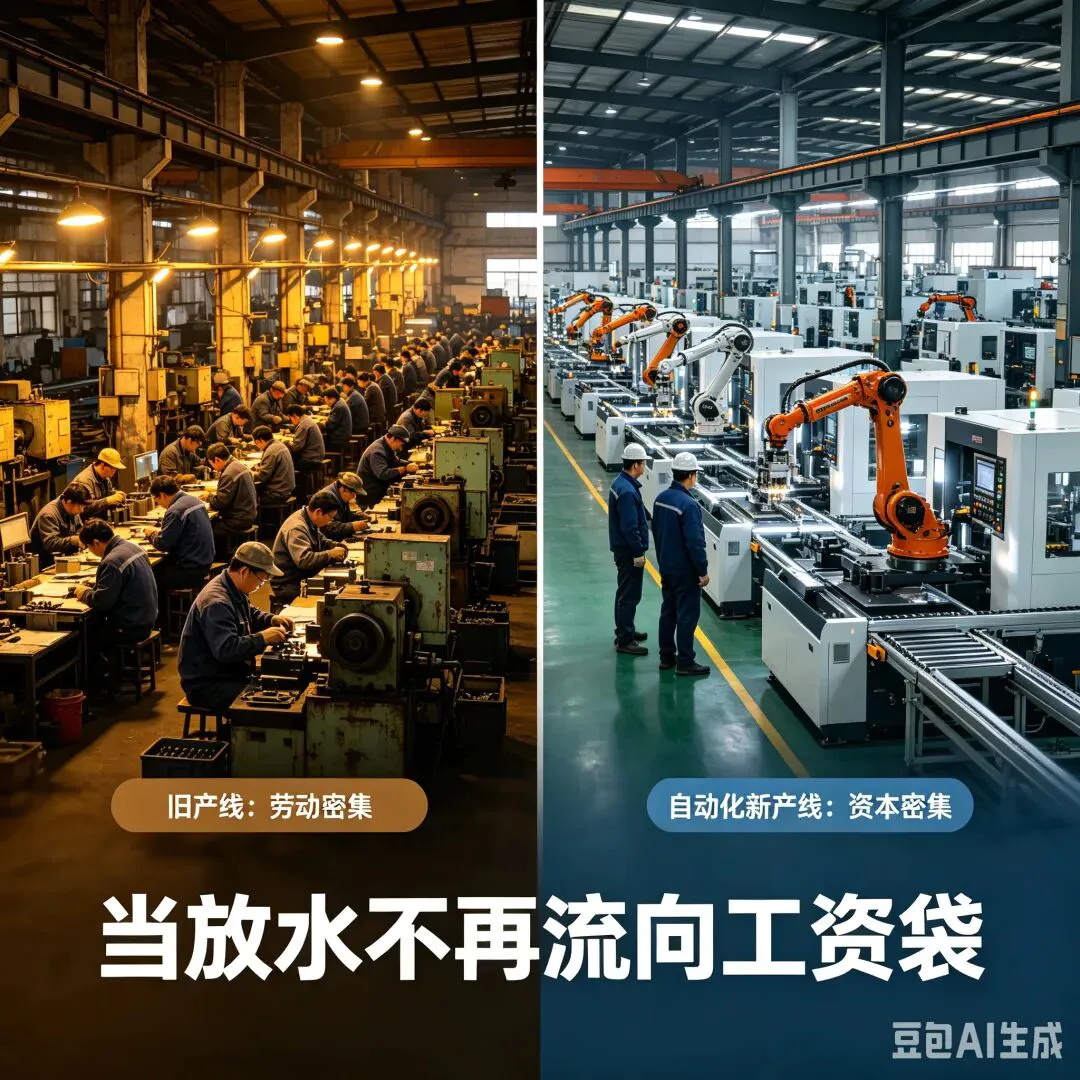 当放水不再流向工资袋