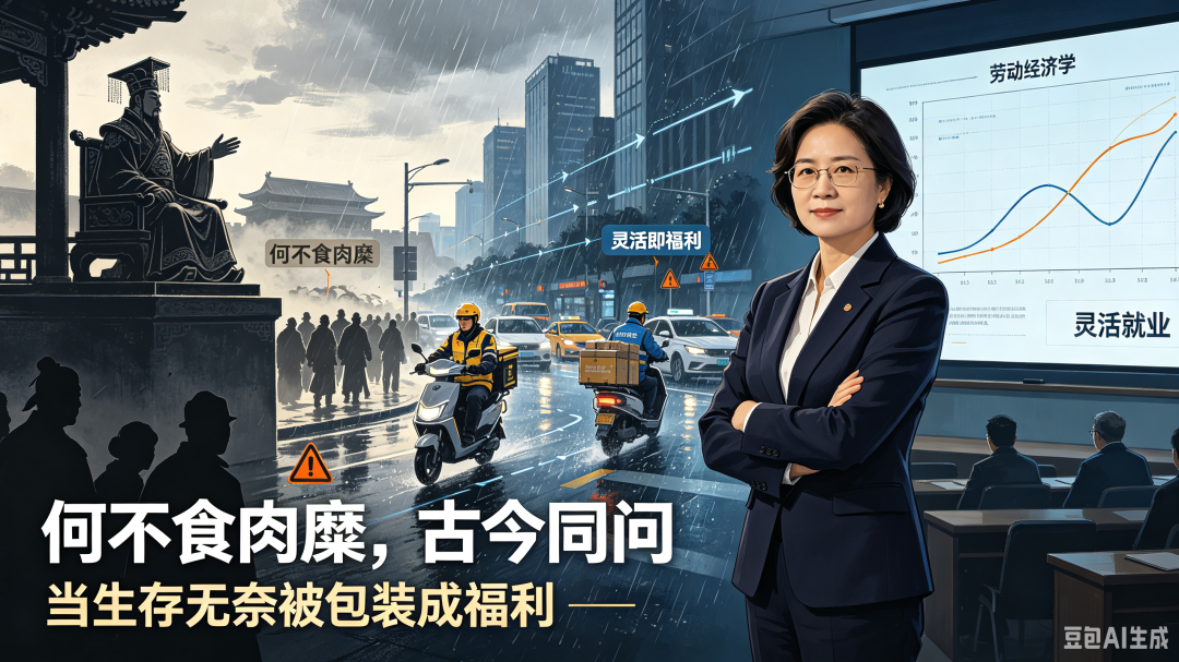 你的颠沛流离，成了张丹丹教授囗中的“特殊福利”