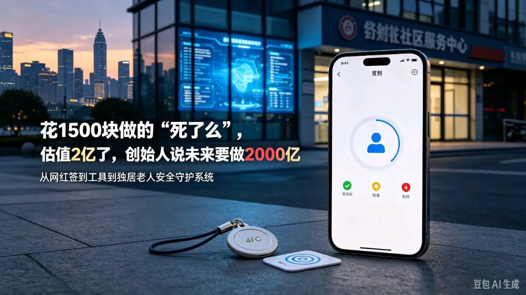 观察｜花1500块做的“死了么”，估值2亿了，创始人说未来要做2000亿