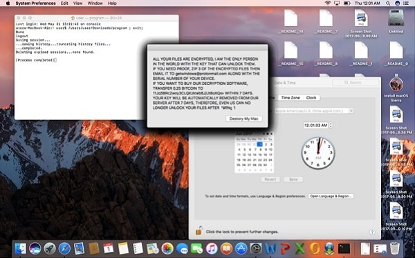 苹果用户需要提高警惕，专为MacOS系统的勒索软件MacRansom已上线