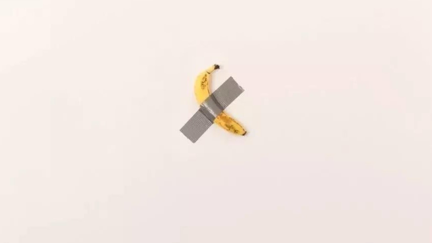 你离12万美元的艺术品，只差一卷3元工业胶带