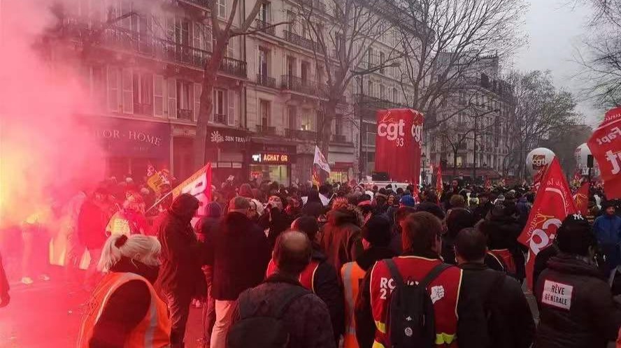 所谓法国150万人罢工暴乱的真相
