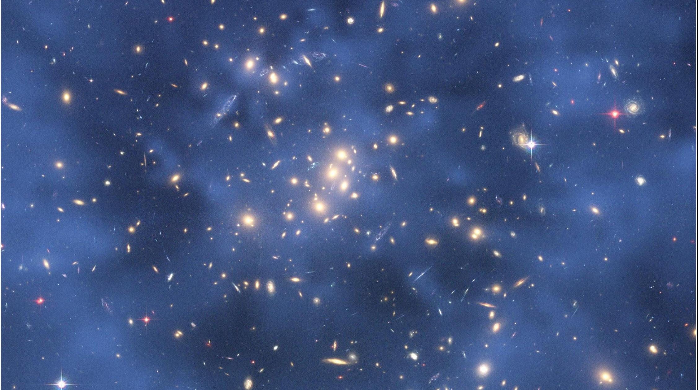 八个“放大镜”接力，给暗物质晕拍了个照