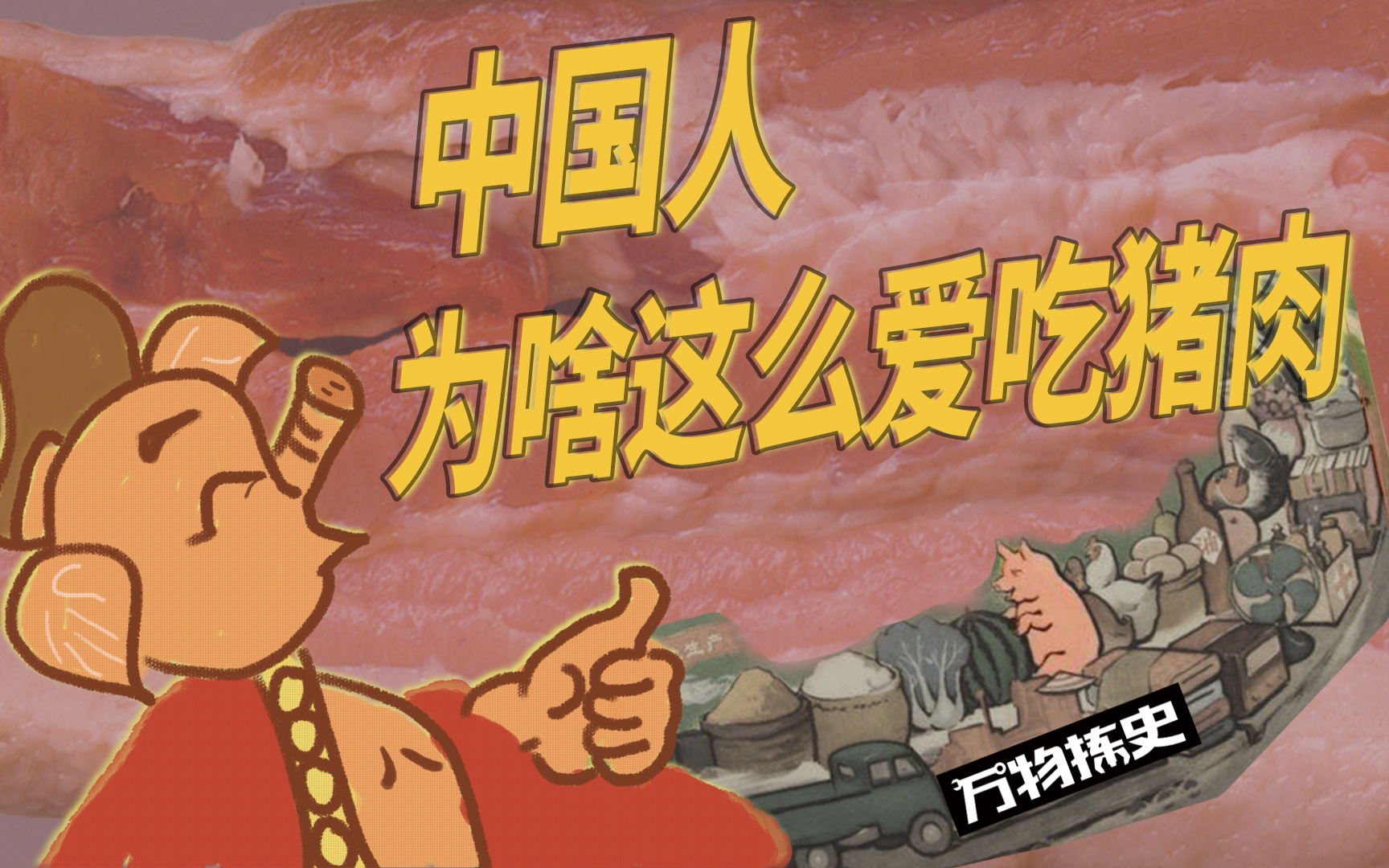 中国人为啥这么爱吃猪肉 ？