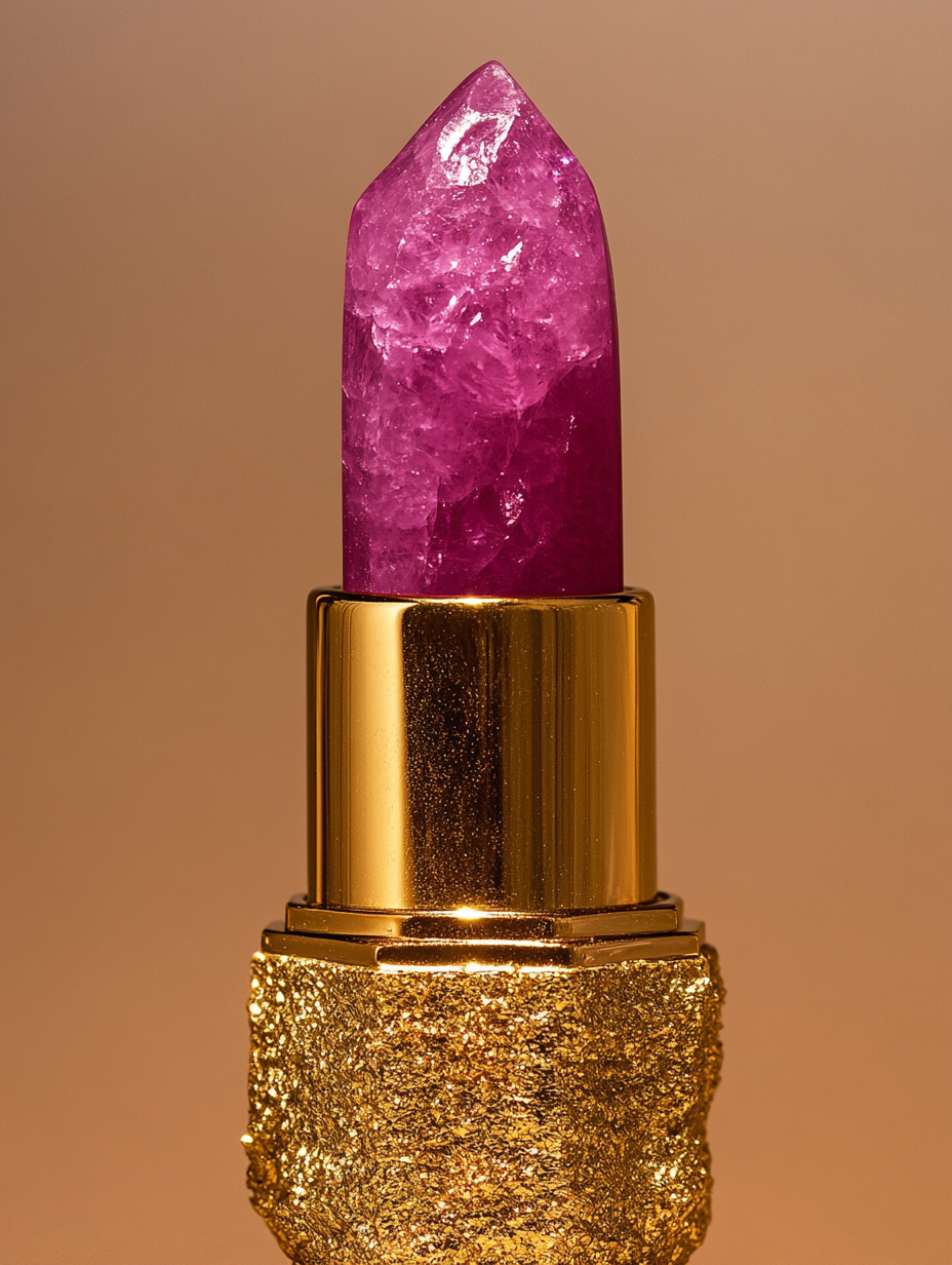 每日最美AI图-AI生图-水晶口红-虎嗅网, image size:928x1232